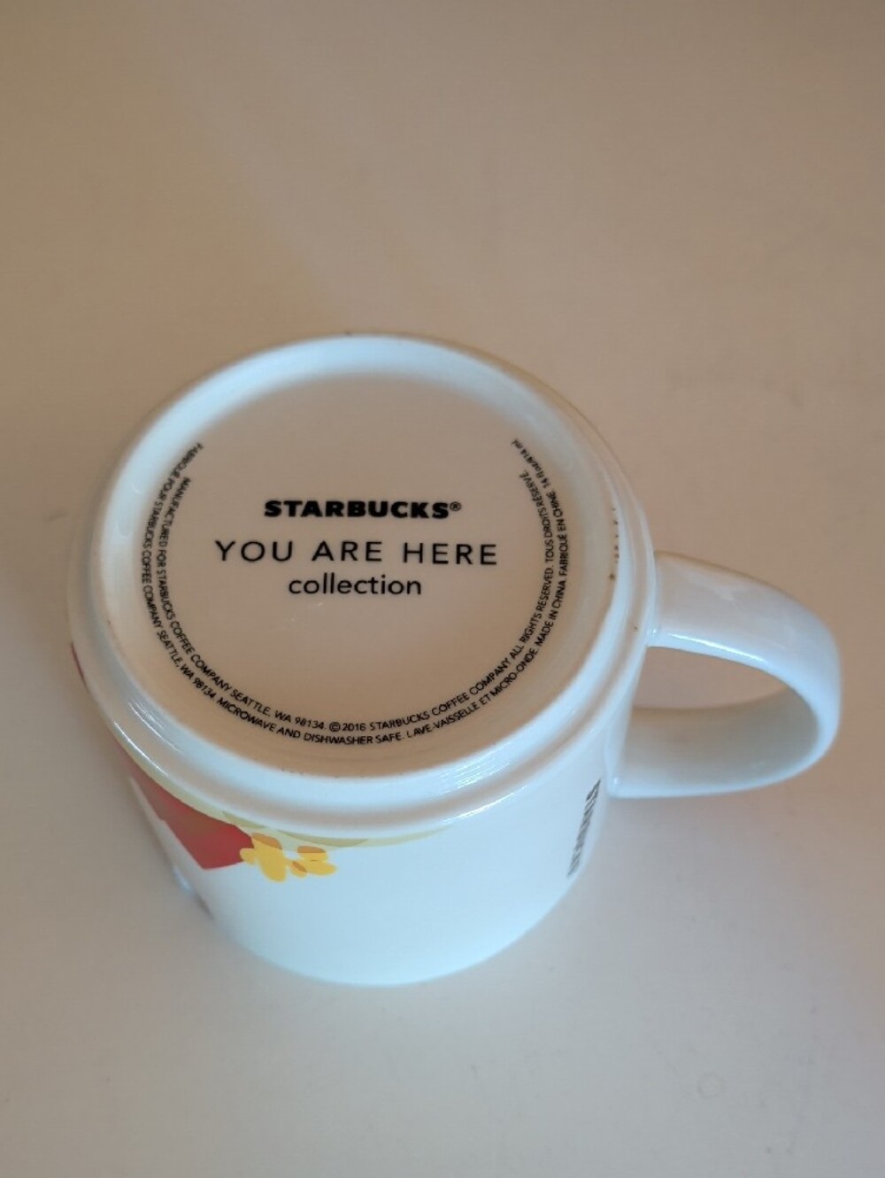 Starbucks, You Are Here. Las Vegas Collection. Ceramic Coffee/Tea Mug. - Picture 7 of 13